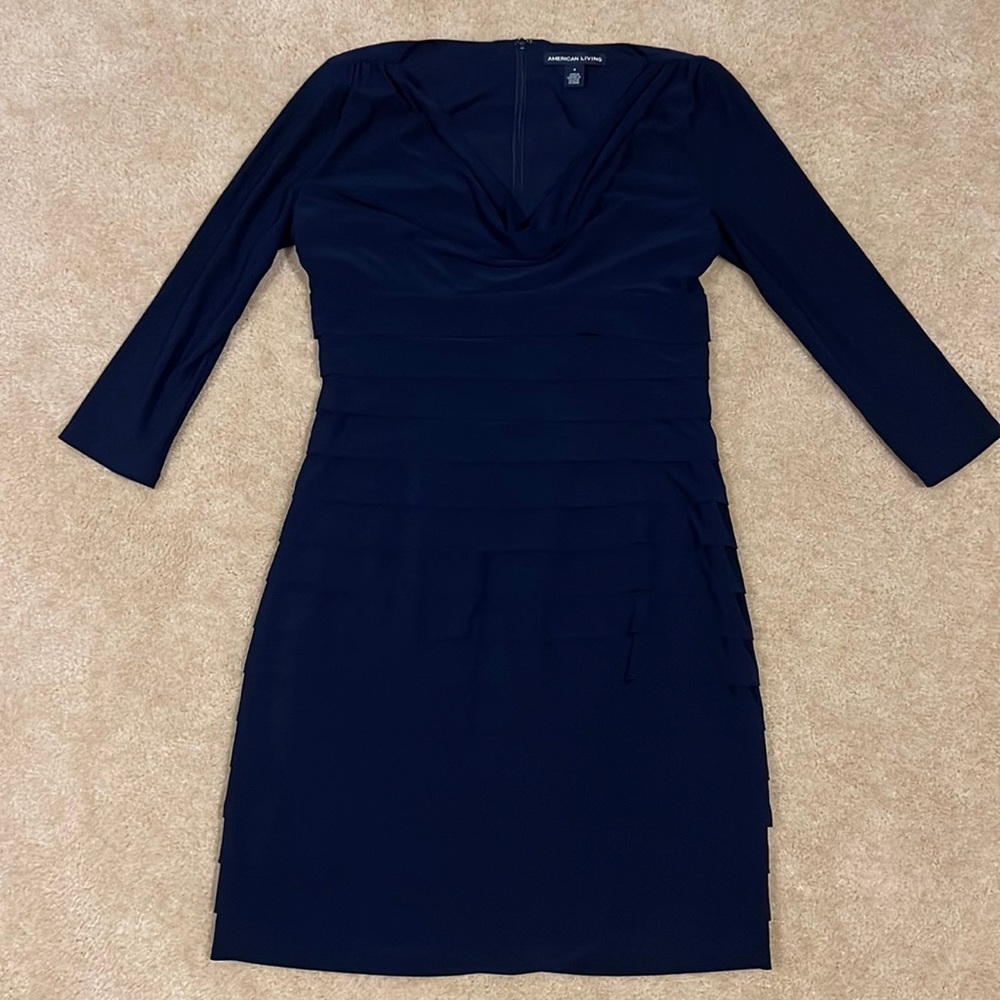 Blue dress